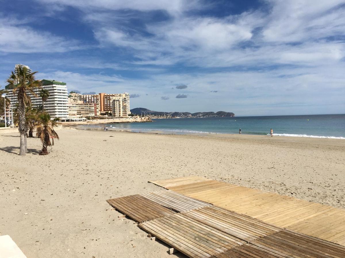 Apartamento En Calpe, Playa De La Fossa, Primera Linea, Aa Exterior foto