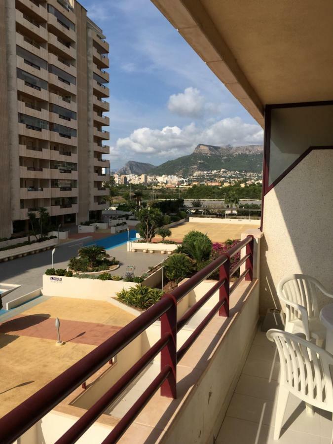 Apartamento En Calpe, Playa De La Fossa, Primera Linea, Aa Exterior foto