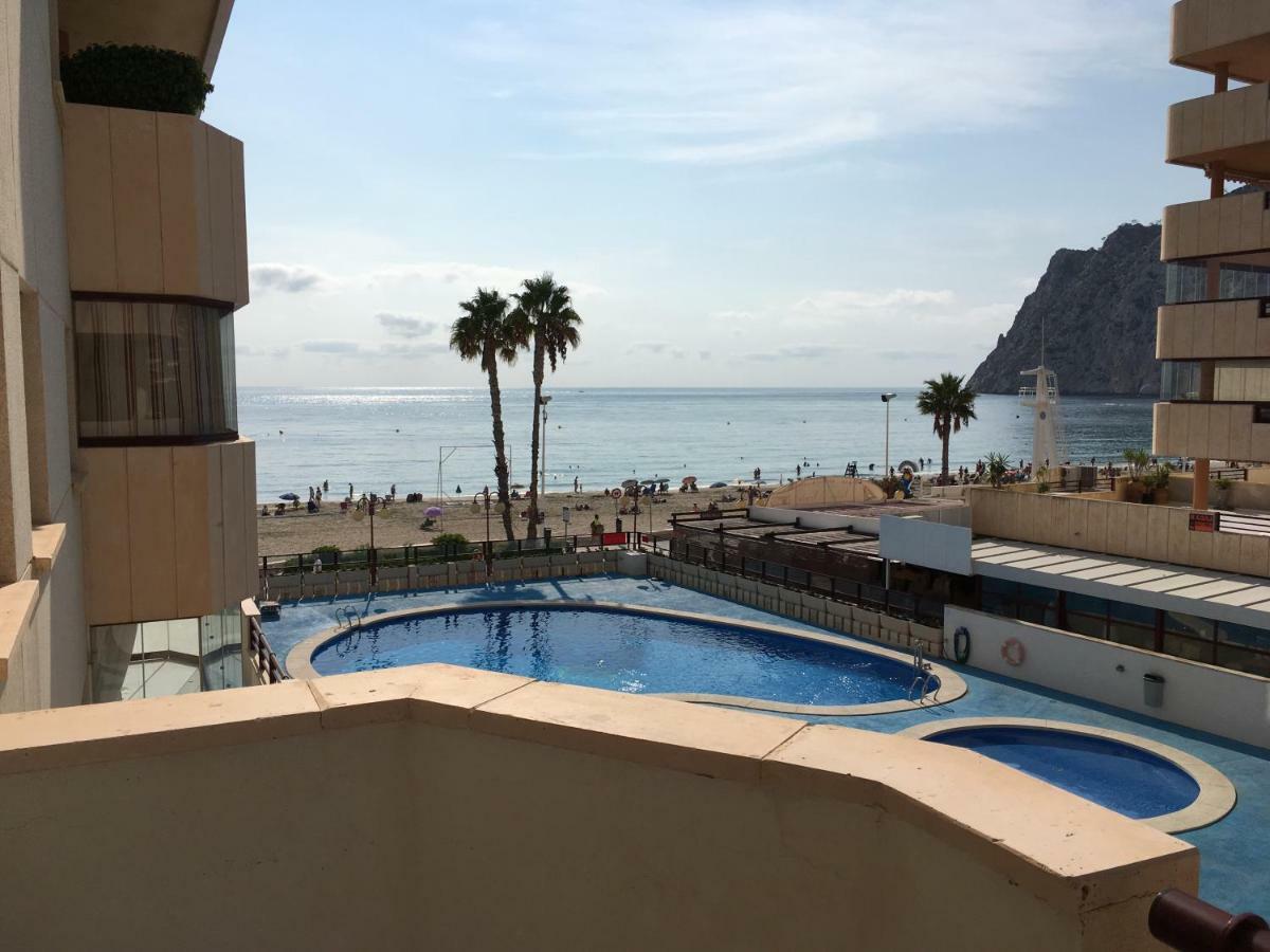 Apartamento En Calpe, Playa De La Fossa, Primera Linea, Aa Exterior foto