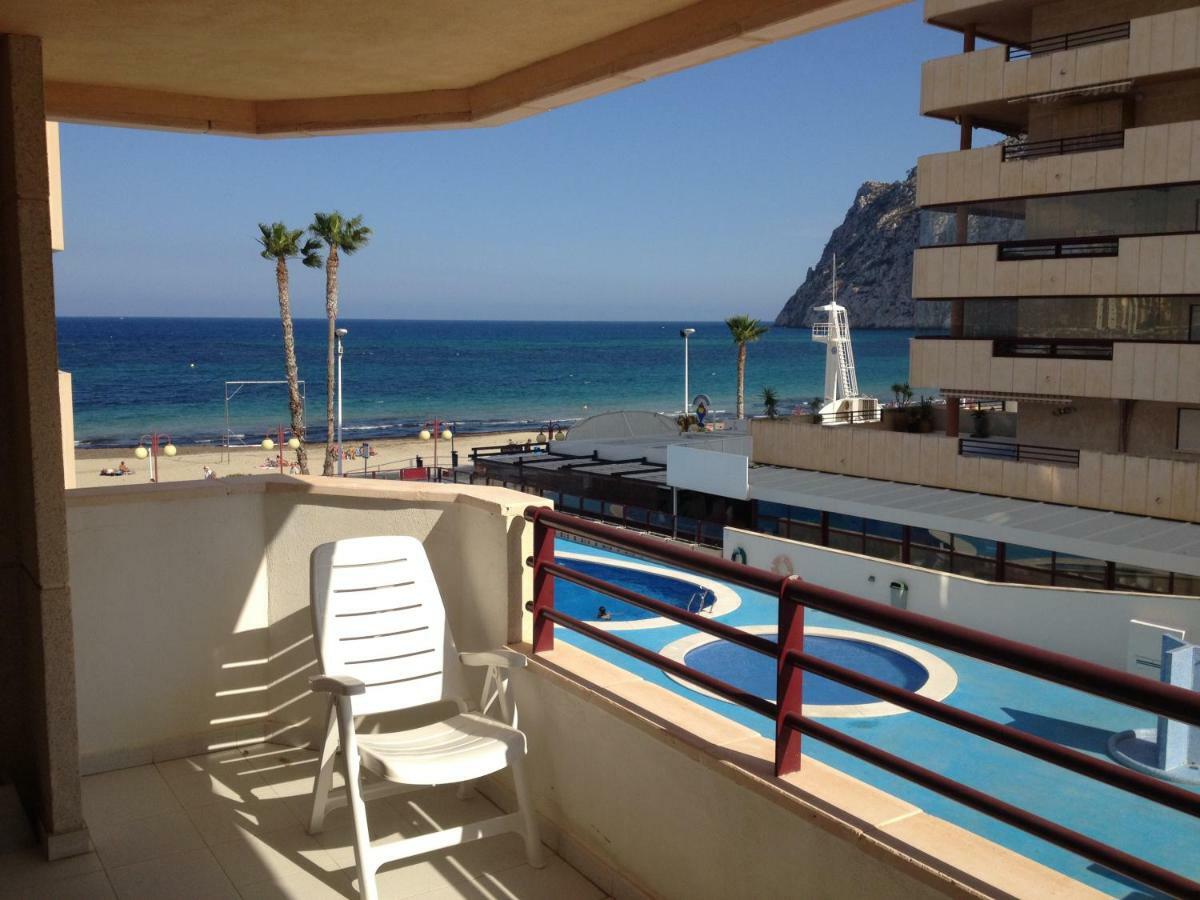 Apartamento En Calpe, Playa De La Fossa, Primera Linea, Aa Exterior foto